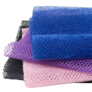 Esponjas exfoliantes africanas, toalla de malla para baño, paño de baño de doble cara para lavar y exfoliar la piel, para una piel suave, exfoliante para la espalda y la ducha. - Product Image 3