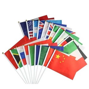 Personalizable Antigua Barbuda Poliéster Bandera Durable Mini Mano Ondeando Festival al aire libre Banderas decorativas - Product Image 1