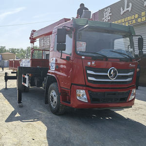 Offre Spéciale nouveau véhicule d'opération à haute altitude de camion d'installation de grue de SHACMAN 10 tonnes avec la grue de véhicule directement de Shaanxi - Product Image 4