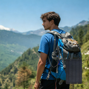 ALECTER High Quality <b>Mini</b> Solar Panel-USB Solar Panel Charger 5V 6W Mono Crystalline USB Connector for for 1 Year Warranty - Product Image 3