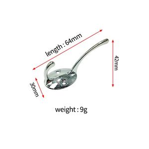 Crochet en alliage d'aluminium doré à double usage et poignée à trou ouvert pour armoires de cuisine armoires tiroirs d'hôtel poignées en zinc - Product Image 5