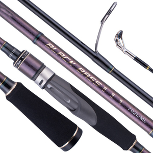 FJORD OEM 2.1m haute teneur en carbone <span class=keywords><strong>Double</strong></span> pointes Black Bass II Lure Rod pour truite Marlin carpe lacs fond pêche en mer - Product Image 5