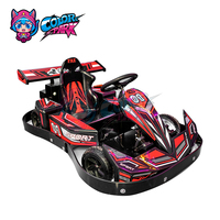 Karting Series 2P, Voiture de course électrique à démarrage manuel et télécommande, à monnayeur, pour enfants, machine d'arcade de divertissement