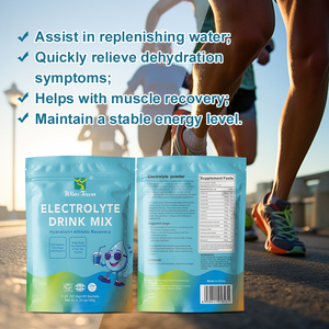 Sachets de poudre d'électrolytes Y37, mélange de boisson hydratante vitaminée pour le sport, anti-fatigue, boisson énergétique instantanée, 20 sachets - Product Image 3