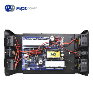 Station d'alimentation portable DIY, <span class=keywords><strong>panneau</strong></span> <span class=keywords><strong>solaire</strong></span>, onduleur à onde sinusoïdale pure, MPPT - boîtier de <span class=keywords><strong>convertisseur</strong></span> d'énergie - Product Image 2