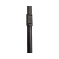 Marteau perforateur électrique en acier de qualité industrielle avec pointe droite pour le perçage de trous Brique Pierre Céramique Autres matériaux