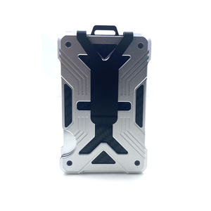 Portefeuille multifonctionnel en métal tactique personnalisé avec impression, pince à billets fine, anti-vol, blocage RFID, sécurité, porte-cartes de crédit, étui pour <span class=keywords><strong>carte</strong></span> d'identité - Product Image 3