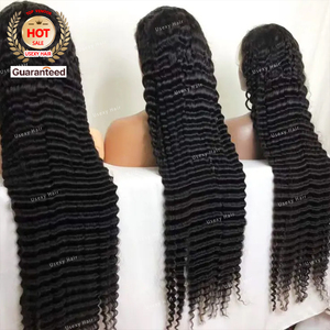 Parrucche di Capelli Umani Brasiliani Grezzi Non Lavorati, Senza Colla, con Frontale in Pizzo, 100% Naturali, dai Migliori Fornitori - Product Image 3