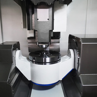 Machine de perçage et de fraisage CNC automatique à 5 axes avec broche BT30 et commande Fanuc TL650