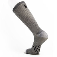 Chaussettes de randonnée Compports OEM à étiquette privée, antibactériennes, chaudes, thermiques, respirantes, évacuant l'humidité, en laine