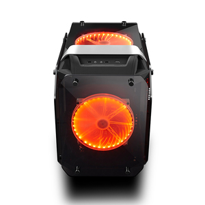 Nuovo Custom <span class=keywords><strong>Super</strong></span>-ATX argento placcato specchio in vetro temperato Esport <span class=keywords><strong>Case</strong></span> del <span class=keywords><strong>Computer</strong></span> quattro lati panoramico Server trasparente - Product Image 6