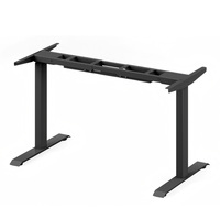 Bureau de travail réglable en hauteur, moderne, simple, ergonomique, électrique, pour ordinateur, avec possibilité de personnalisation