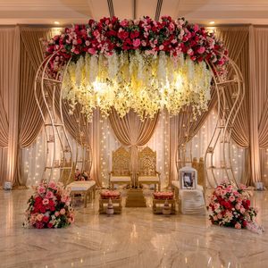 Backdrop Stand Iron Wedding Event Party /Wedding <b>Frame</b> <b>Arch</b> /Golden Wedding <b>Frame</b> Iron Wedding <b>Arch</b> for Hotel Banquet Decoration - Product Image 6
