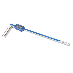 Calibrador Digital Dasqua de Acero Inoxidable con Mandíbulas Largas de 20-300 mm para Medir el Diámetro de Orificios Profundos 2100-1630 Digital V - Product Image 2