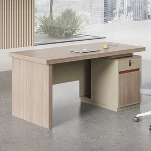 Nhà Máy Bán buôn phong cách hiện đại gỗ văn phòng bàn bền MDF nhân viên Bàn máy tính với ngăn kéo - Product Image 2