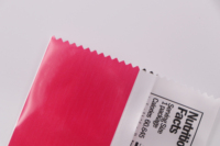 Fournitures de fabrication d'emballages, sacs en plastique jetables, sac d'emballage à trois côtés scellés, à fermeture arrière, pour glaces et sucettes glacées
