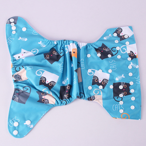 Couches écologiques réutilisable pour bébés, pièces, couches en tissu, à motifs de dessins animés, vente en gros, produit européen - Product Image 3