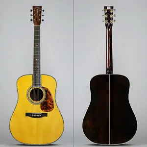 Gabriel Factory folk Guitar CSR-D42A Bza 41inch Vintage Master grade Adirondack spruce with Master grade Brazilian Rosewood