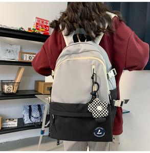 <span class=keywords><strong>Besder</strong></span> couleur unie sac décontracté collège étudiant sac à dos unisexe sac à dos - Product Image 6