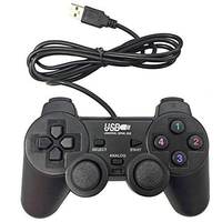 Control de Juego USB con Cable 706L para PC, Android TV Box, PS2 - Diseño Ergonómico con Sensor de Movimiento, Compatible con iOS y PC/PS2