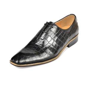 Chaussures Derby en cuir pour hommes, à carreaux, formelles, pour mariage et bureau, classiques, chaussures pour hommes, chaussures en cuir, chaussures pour hommes - Product Image 3