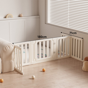 현대 어린이 놀이터 아기 안전 강화 접이식 플라스틱 울타리 가정 정원 침실 유아 크롤링 놀이 마당 - Product Image 5