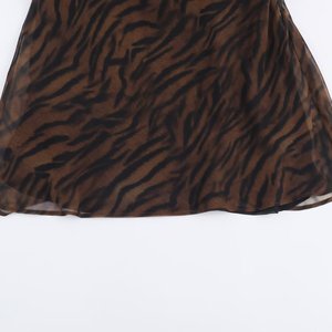 TAOP&ZA 2025 Nuova Collezione Autunnale <span class=keywords><strong>Abito</strong></span> <span class=keywords><strong>Mini</strong></span> Sexy Stile Europeo e Americano con Stampa Animalier e <span class=keywords><strong>Doppio</strong></span> <span class=keywords><strong>Petto</strong></span> 9121215 - Product Image 6