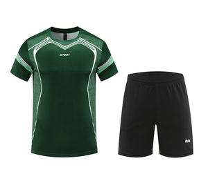 Ensemble 2 pièces de maillot de sport en polyester à séchage rapide, personnalisable, pour la course et l'entraînement (vente en gros) - Product Image 2