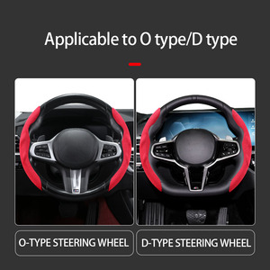 2 uds cubierta de protección de <span class=keywords><strong>volante</strong></span> de gamuza suave antideslizante cubierta de <span class=keywords><strong>volante</strong></span> de coche cubierta de <span class=keywords><strong>volante</strong></span> para tanque <span class=keywords><strong>Jeep</strong></span> Land Rover - Product Image 6