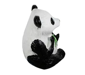 Aluminum Alloy 20w Outdoor Waterproof POE Power Ip Network Lawn Garden Speaker Panda Shaped Speaker