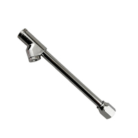 Rosca de tallo de bloqueo, rosca de 150 Psi / 10 Bar, doble cabeza recta, para atletas, Portabrocas de aire, venta directa de fábrica