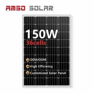 Panel Solar monocristalino de 150 W, <span class=keywords><strong>placas</strong></span> <span class=keywords><strong>solares</strong></span> de 150 w, 150 w, 150 w, precio de 150 vatios, 150 W - Product Image 1