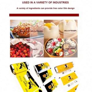 กล่องพลาสติกสำหรับบรรจุอาหารร้านอาหาร กล่องอาหารแบบนำกลับบ้าน กล่องอาหารกลางวัน กล่องอาหารพร้อมรับประทาน เครื่องซีลถาดอาหารแบบใช้มือสำหรับอาหารจานด่วน - Product Image 4