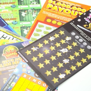 Thẻ Bài Xổ Số Cào Cào In Theo Yêu Cầu Thiết Kế Miễn Phí - Product Image 3