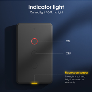 Interruptor de Luz Inteligente ZigBee Smart Life, Panel Táctil de Pared, Control por Voz con <span class=keywords><strong>Alexa</strong></span> y Google Home, 10A 120-250V - Product Image 5