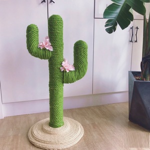 Árbol rascador para gatos, cactus, materiales DIY caseros, cápsula espacial, plataforma de observación, plataforma de salto popular, rascador grande de sisal para gatos - Product Image 3