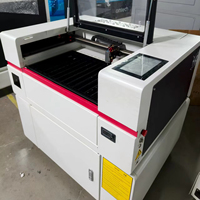 Machine de gravure laser CO2 professionnelle de bureau 5030S haute précision pour MDF, acrylique, bois, verre, plastique