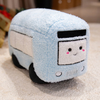 Jouet en peluche pour enfants, simulation de voiture de dessin animé, avion, coussin, fusée, camion de pompiers, maison, poupée de confort pour dormir, cadeau