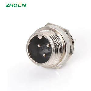 Prise de courant d'aviation connecteur électrique DF/GX20 19M 2PIN-7 broches châssis <span class=keywords><strong>fixe</strong></span> à vis - Product Image 5