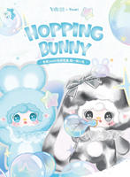 Boîte mystère Yooki Hopping Bunny Plush - Jouet de collection lapin mignon