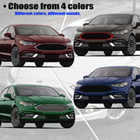 Grille avant en ABS Ascend, vente flash, durabilité supérieure, pour Ford Mondeo Fusion 2017-2018, facile à installer