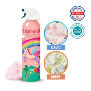 Venda quente Esfoliante Rico Bolhas Limpeza Profunda Rosto Limpeza Profunda Briel Rosa Rainbow Bubble Cleanser 200ml