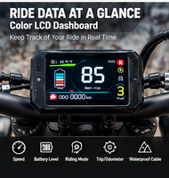 Moto électrique haute puissance pour adultes avec moteur sans balais de 8000 W, batterie de grande capacité 48 V 60 V pour les trajets urbains longue distance