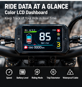 <span class=keywords><strong>Moto</strong></span> électrique haute puissance pour adultes avec moteur sans balais de 8000 W, batterie de grande capacité 48 V 60 V pour les trajets urbains longue distance - Product Image 6