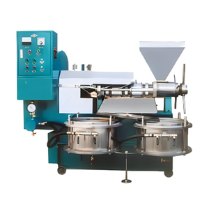 Automatic Cold & Hot Pressing Peanut/Rapeseed <b>Oil</b> Making <b>Machine</b> 40-80kg/h Energy Saving 220V - Product Image 1