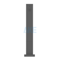 Interphone vidéo étanche IP54 avec écran LCD et vision nocturne en alliage d'aluminium pour système de contrôle d'accès d'entrée de garage sans billet