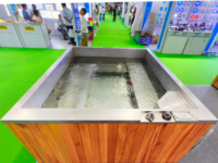 Bain à remous électrique pour 6 personnes en acier inoxydable 304 avec système intelligent SpaNet, bain à remous extérieur en bois de cèdre, prix d'usine, CE