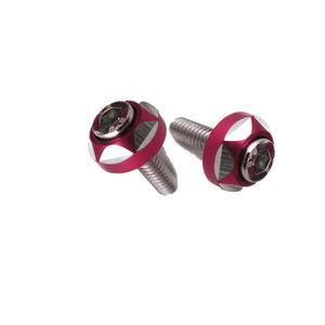 Tapón de rosca de motocicleta decorativo de aleación de aluminio personalizado de alta calidad de fábrica tornillo de <span class=keywords><strong>matrícula</strong></span> - Product Image 2