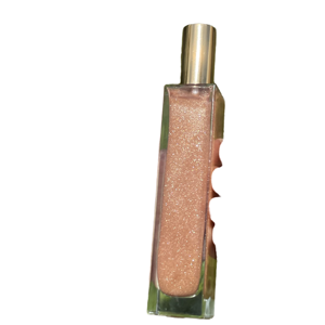 MLM Private Logo 100ML Moisturizing Natural Body Shimmer Oil Spray Travel Size <b>Pink</b> Glow Liquid Highlighter <b>Perfume</b> Flavor - Product Image 1