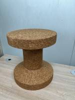 Meubles en bois naturel Table d'appoint en liège Chaise Table d'appoint à café Tabouret en bois écologique Tabouret en liège
